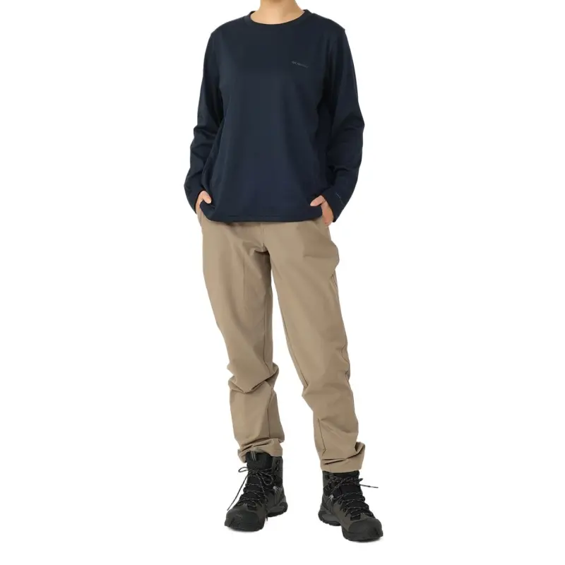 Columbia Crest To Forest Sweatshirt Women's Marine Dark Blue-4