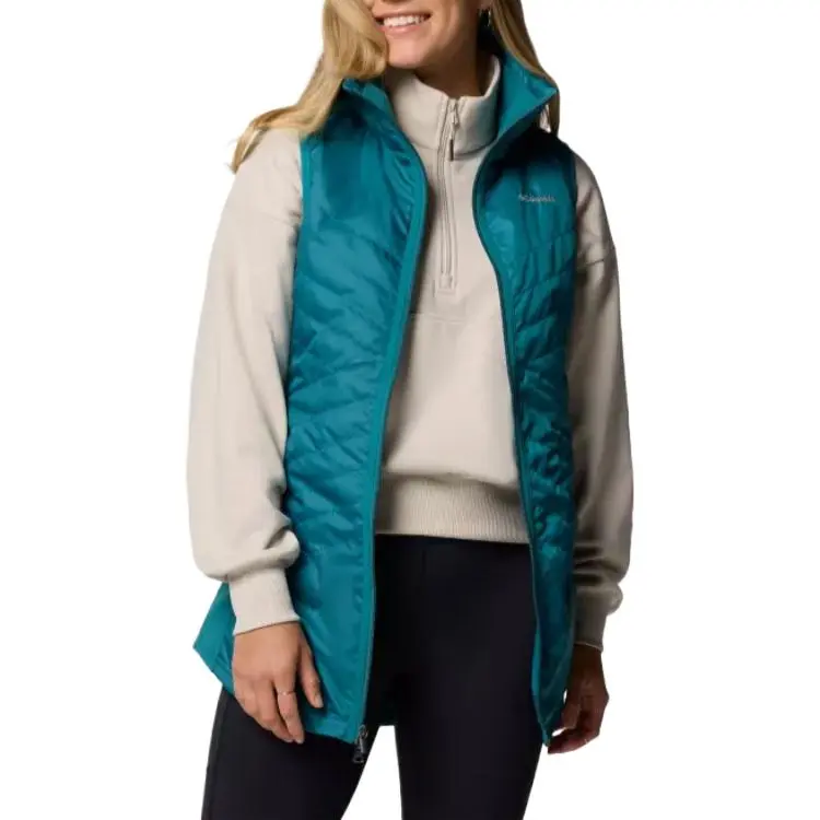 Columbia Mix It Around Vest Women's Turquoise-3