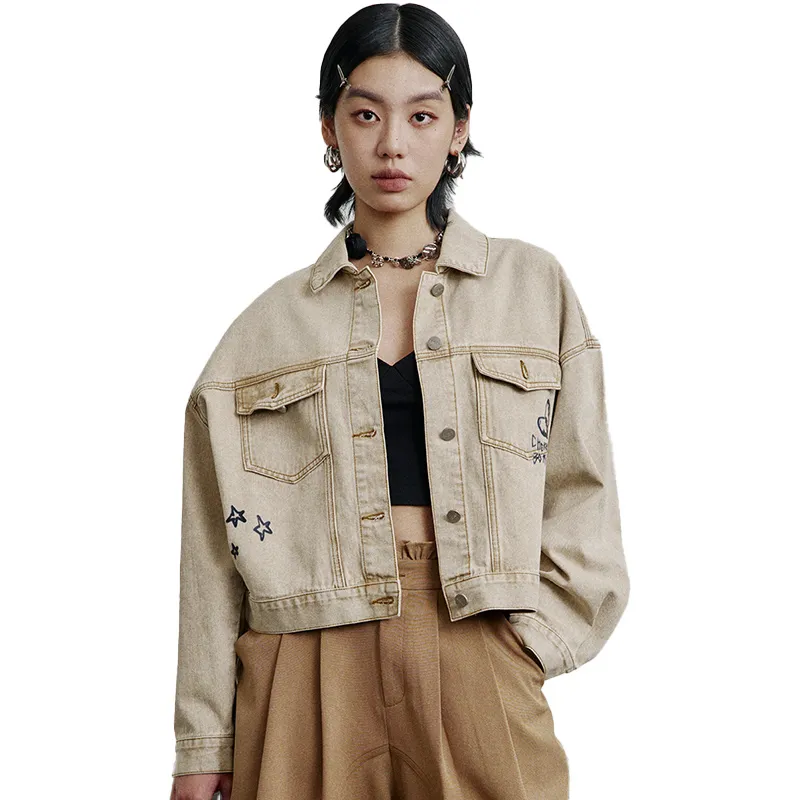 ELF SACK Denim Jackets Women's-0