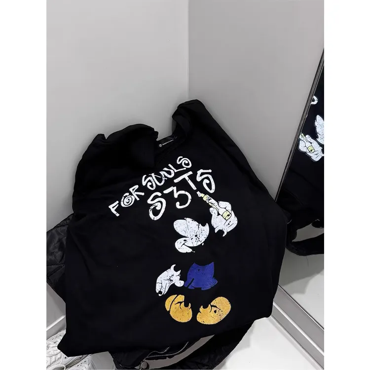 S3T5 T Shirts Unisex Black-4
