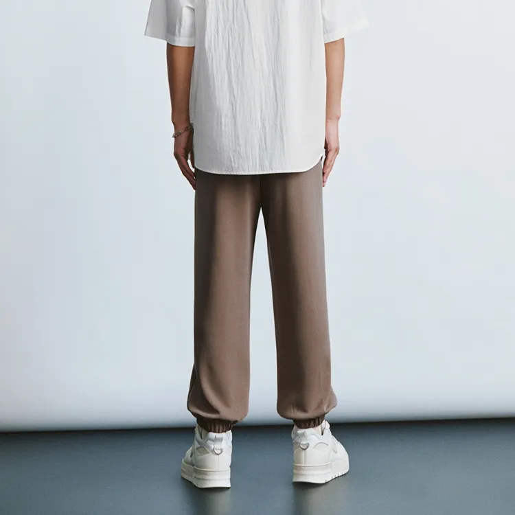 URBAN REVIVO Knitted Sweatpants Men-7