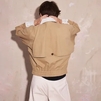 SAME FLOW Jackets & Coats Unisex Khaki