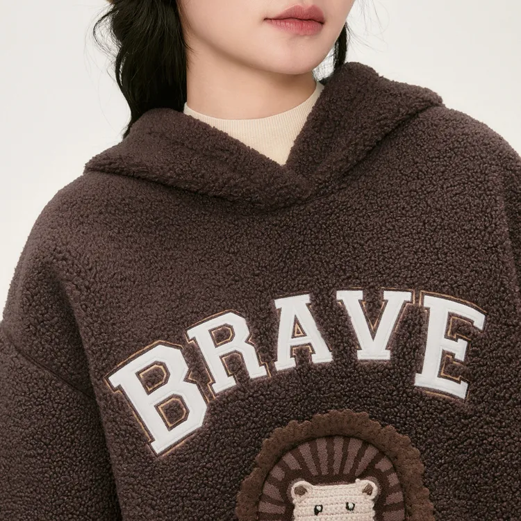 LEDIN Sweatshirts Women's Coffee In Stock-2