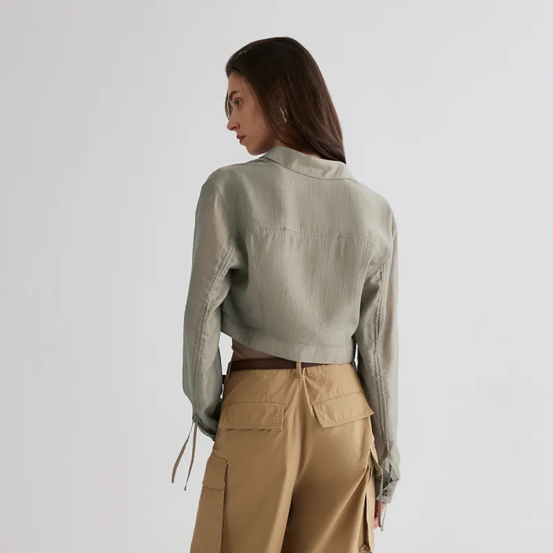 ONLY Shirt Women's Elephant Gray-4