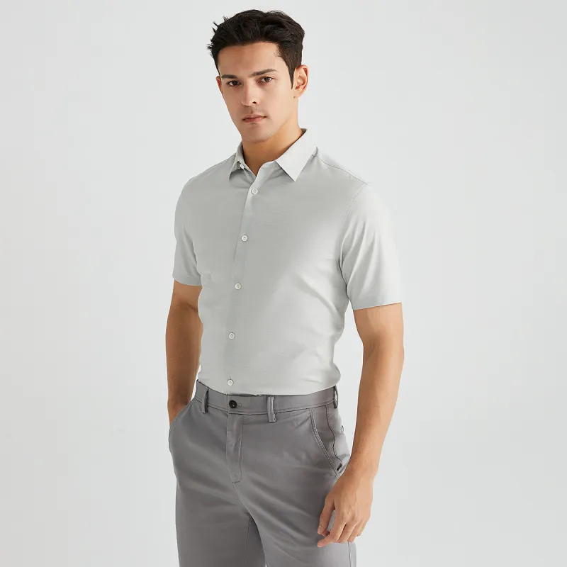 Satchi Shirt Men's Light Gray Blue-4