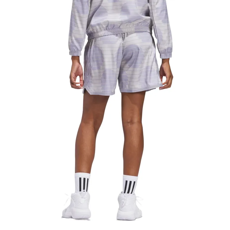 Adidas Sports Shorts Women's Light Purple-2