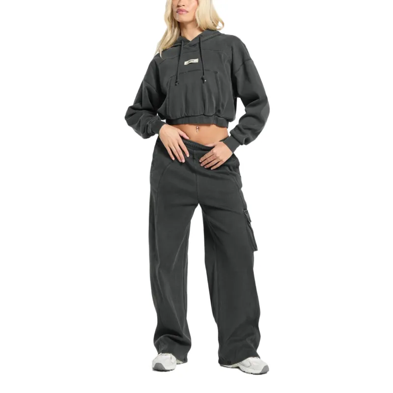 GYMSHARK Sweatshirt Women's Asphalt Gray-3