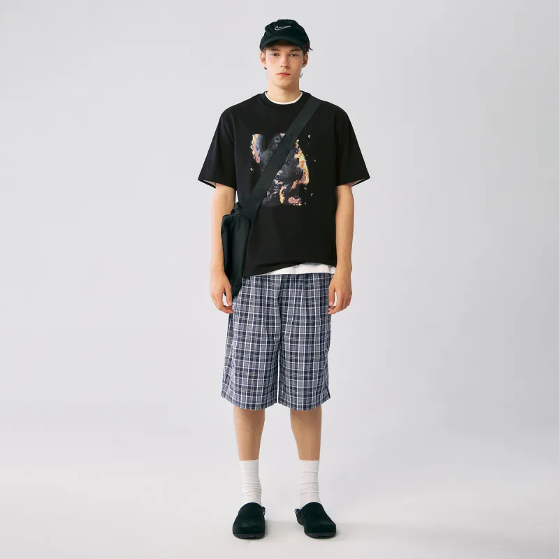 MYSAMESAME T Shirts Unisex Black-2