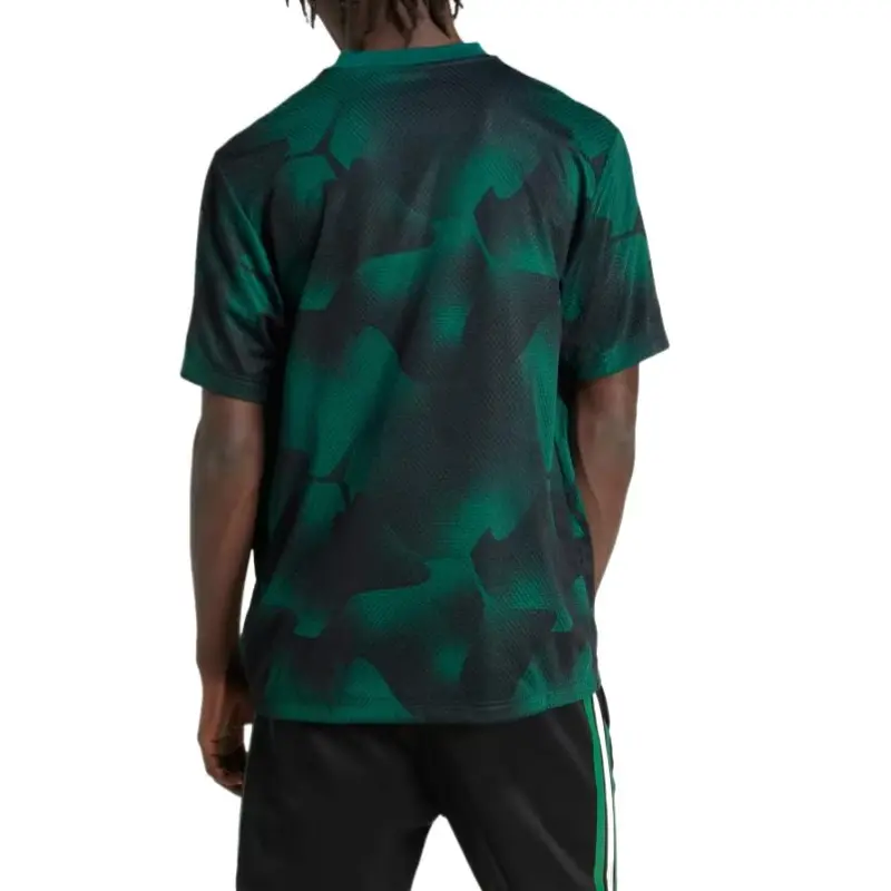 Adidas Sportswear T Shirt Men's Black Green-1