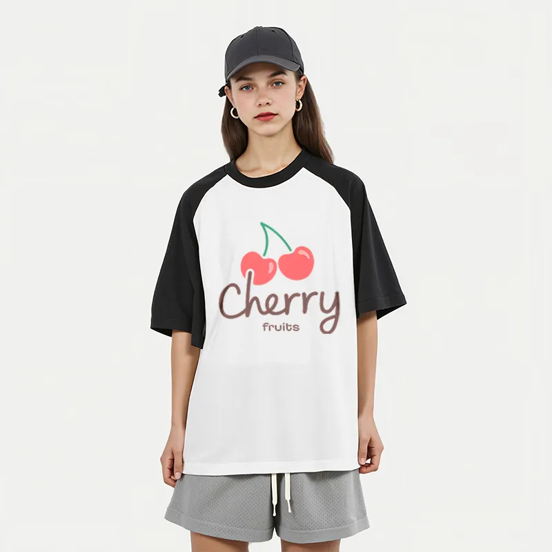 FAIRWHALE Raglan Sleeve T Shirt Women's-6