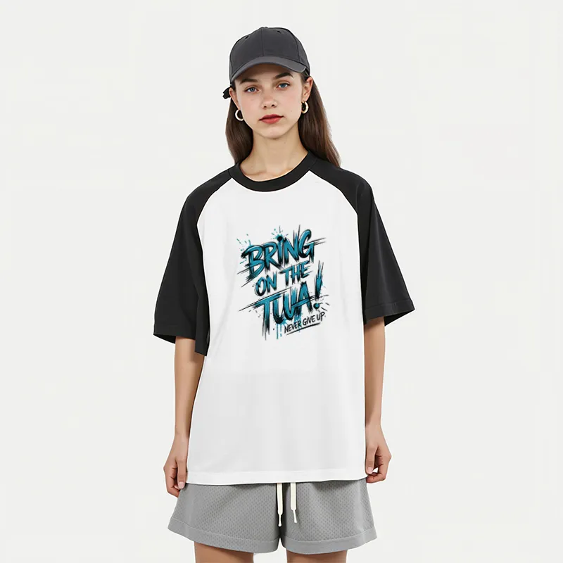 FAIRWHALE Raglan Sleeve T Shirt Women's-6