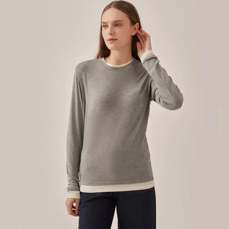 TIANSHAN Knitwear Regular Women's Mica Gray-5