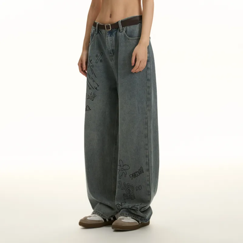 TGNS Jeans Unisex Blue-3