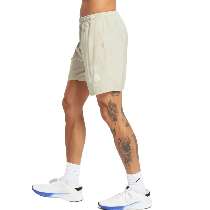 GYMSHARK Casual Shorts Men's Pebble Gray-2