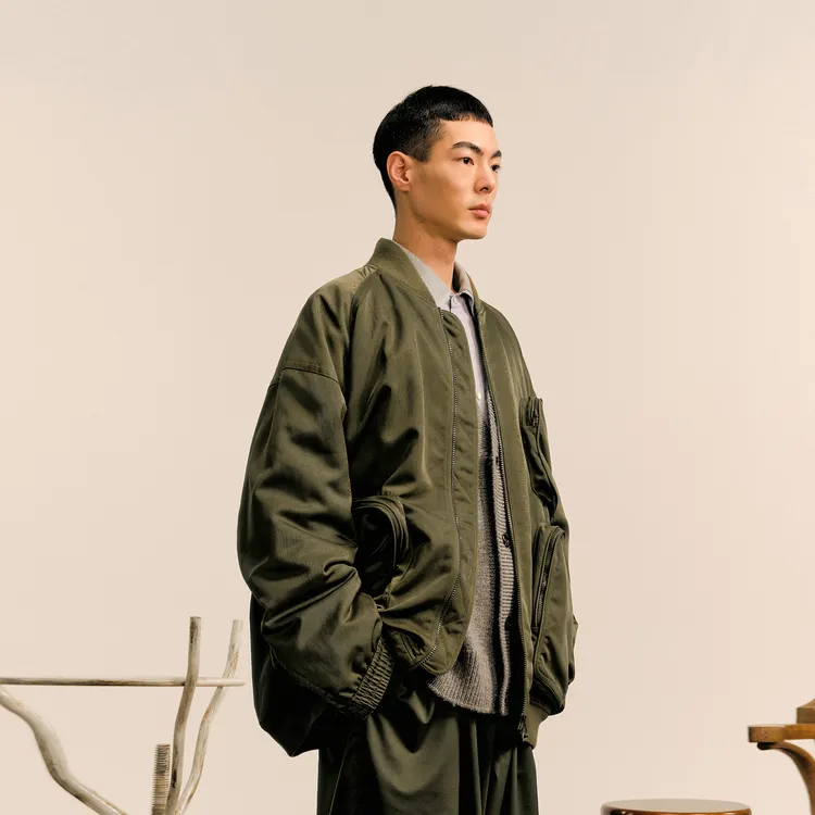 CROQUIS Jackets & Coats Men's 9O0612580 Army Green-3