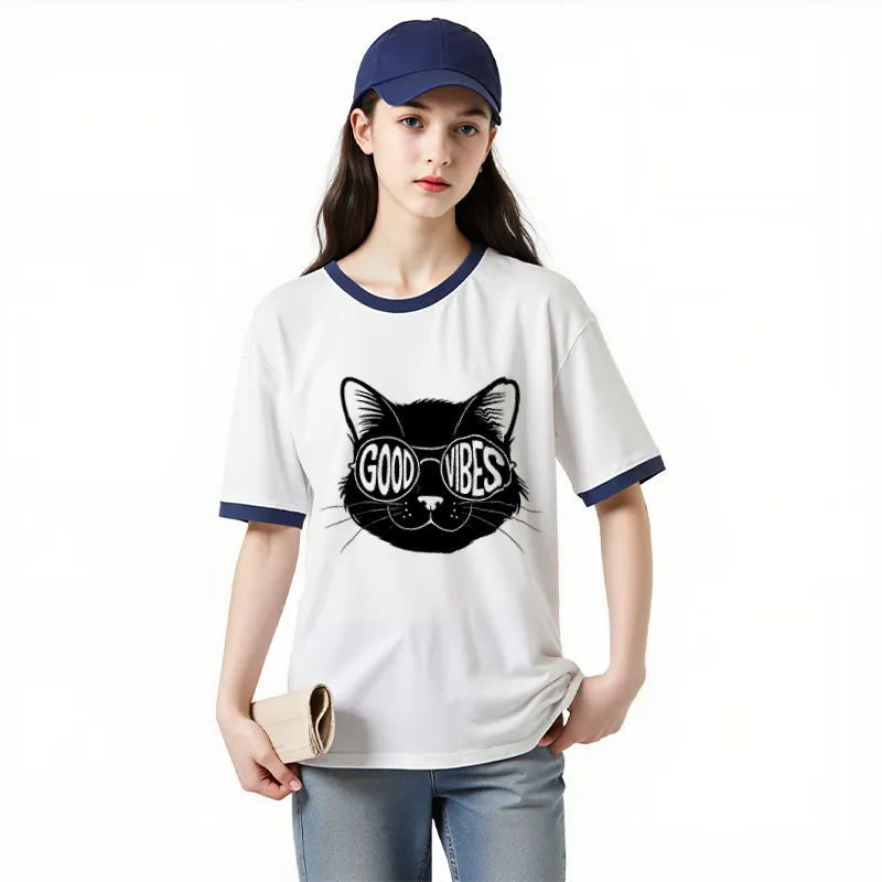 FAIRWHALE Drop Shoulder Sleeve T Shirt Women's-7