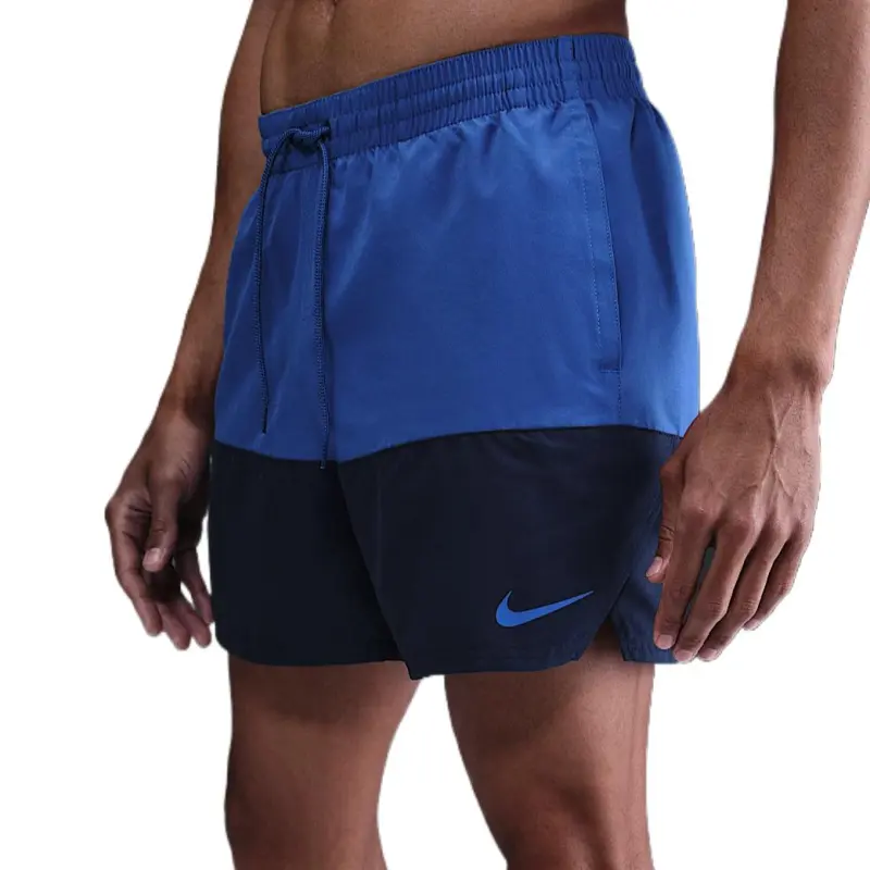 Nike Split Swimming Shorts Men's Blue Black-2