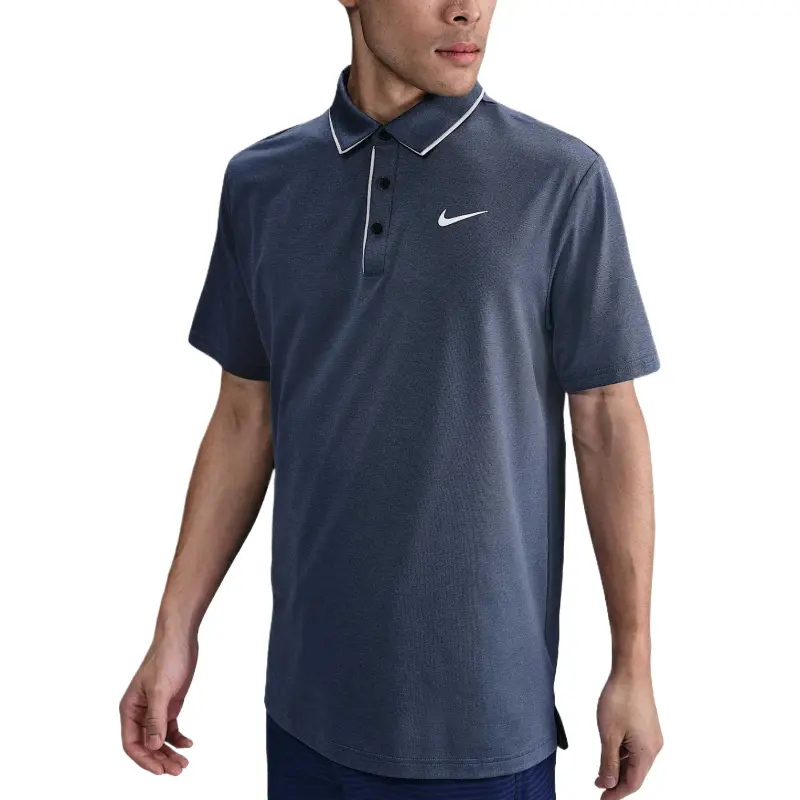 Nike Dri Fit SS25 Polo Shirt Men's Dark Blue-2