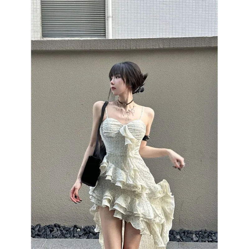 XIANSINIAO Slip Dresses Women's Image Color-2