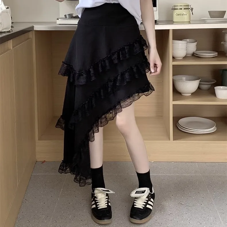 COMMA GIRL Casual Short Skirts Women's-9