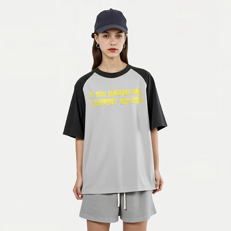 FAIRWHALE Raglan Sleeve T Shirt Women's-2