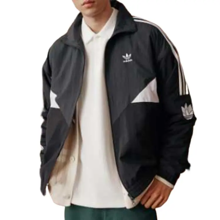 Adidas Originals BLOCK JACKET Unisex Carbon Black-2