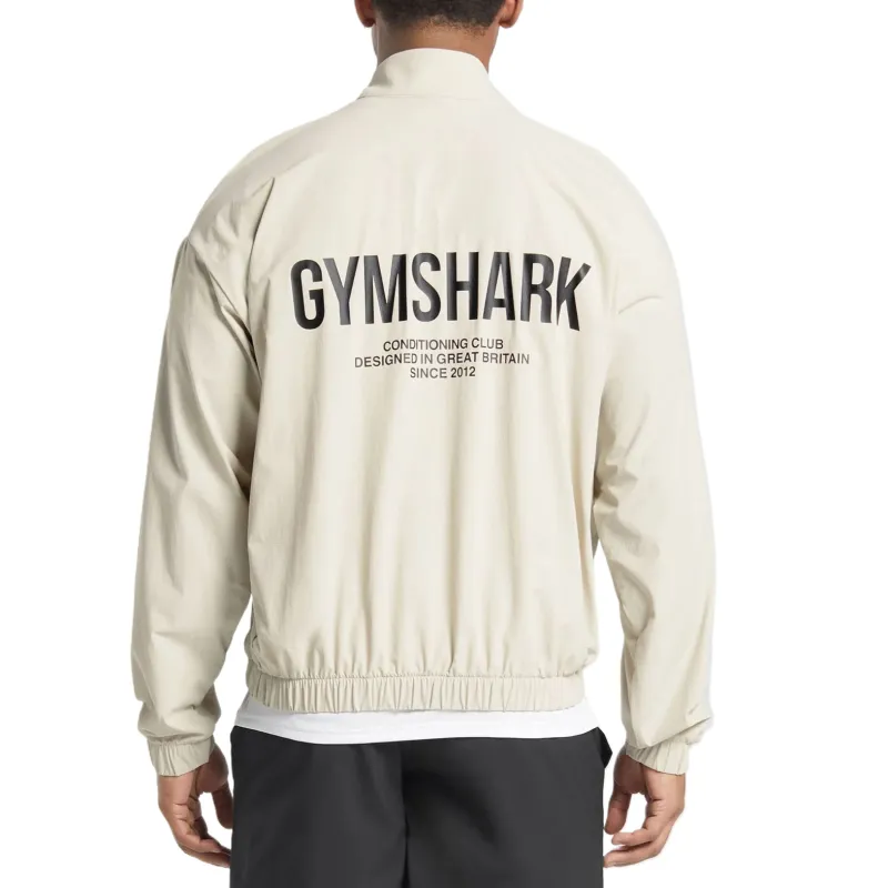GYMSHARK Jacket Men's Pebble Gray-1