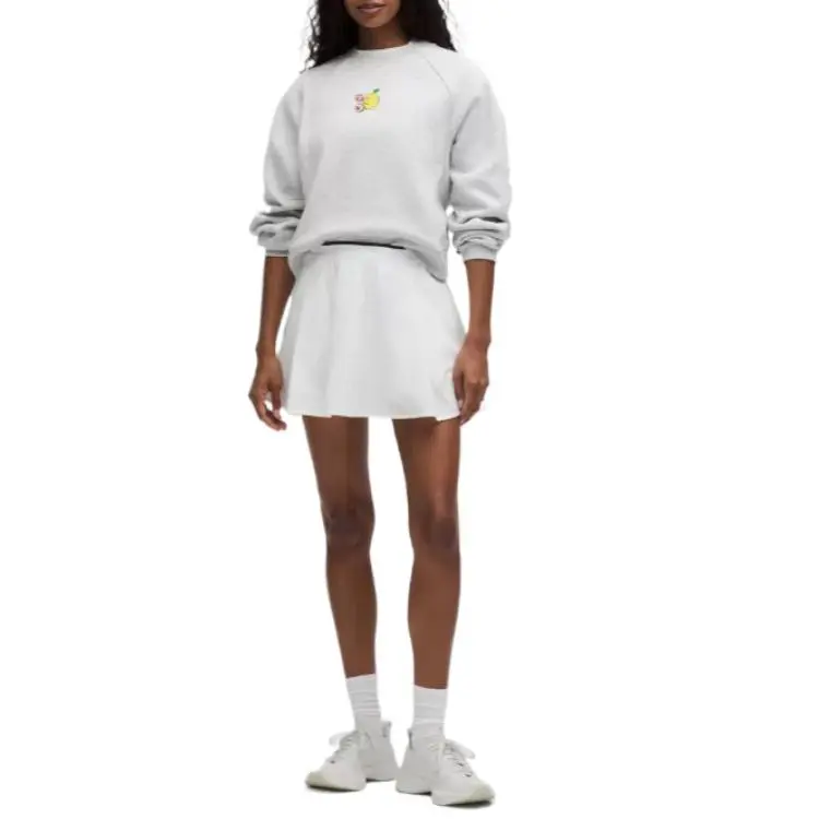 Lululemon Scuba Sweatshirt Women's Light Gray Light Grey-2