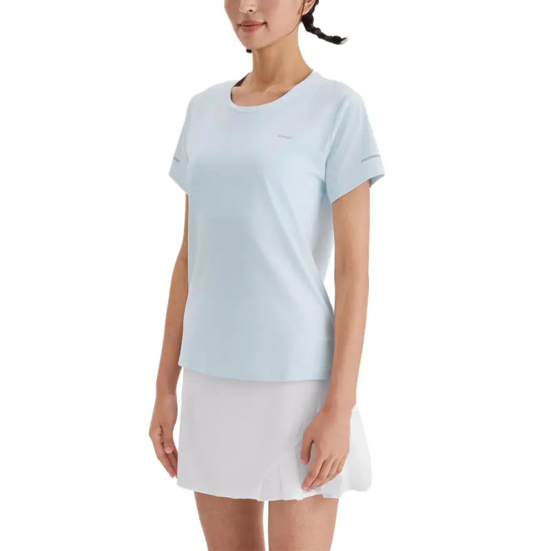 DECATHLON 500 Series Regular T Shirt Women's Light Jade Stone Color-2