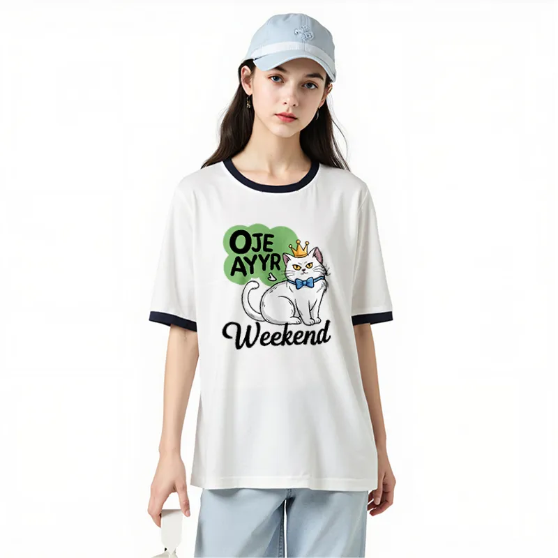 FAIRWHALE Drop Shoulder Sleeve T Shirt Women's-2