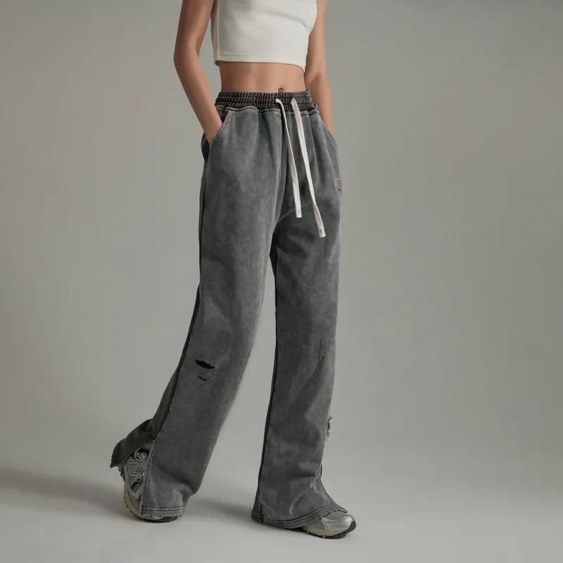 NO ONE ELSE Casual Pants Women's Carbon Gray-2