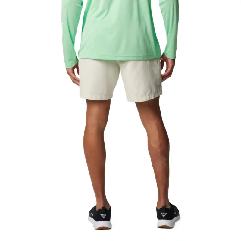 Columbia PFG Brewha 2 Casual Shorts Men's Beige-1
