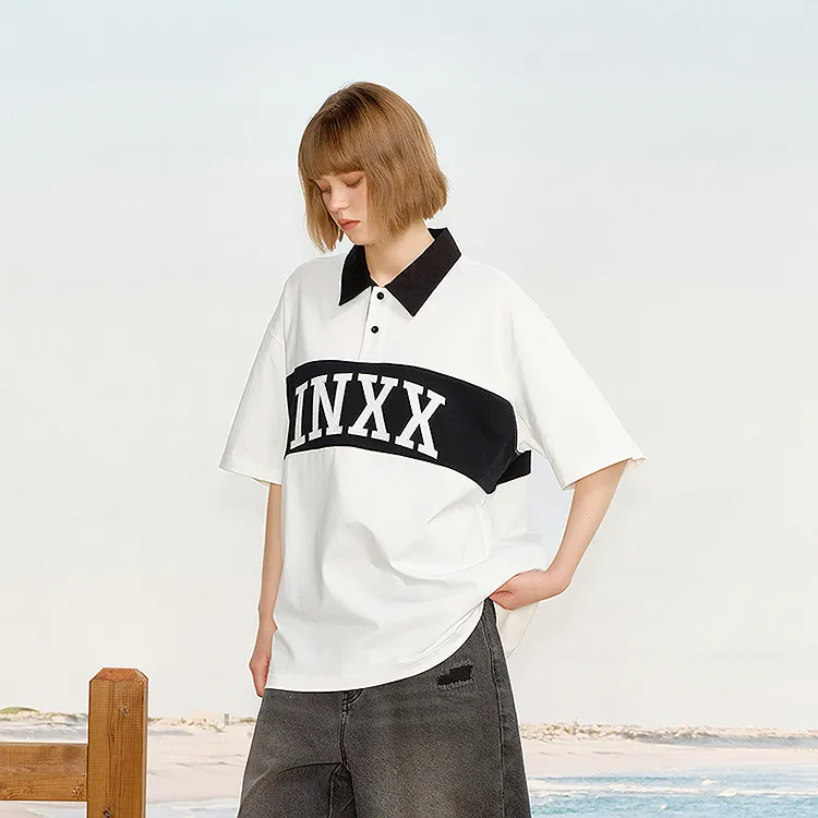 INXX Polo Shirts Unisex White-6