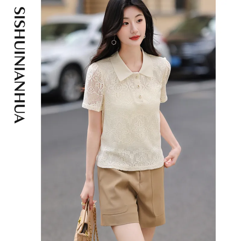 Like The Age Of Water Shirt Women's Apricot-4