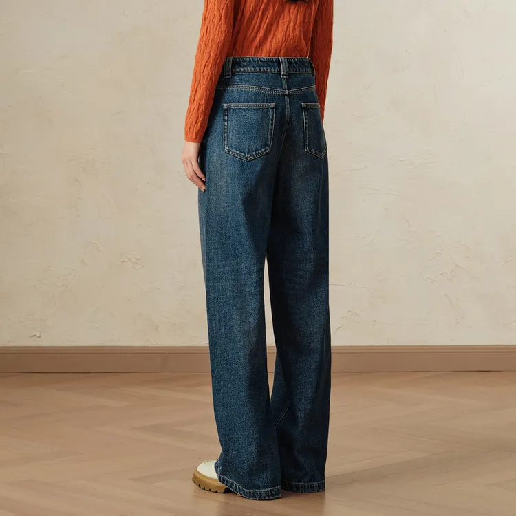 JZ. ANNAKRO Jeans Women's Dark Blue-3