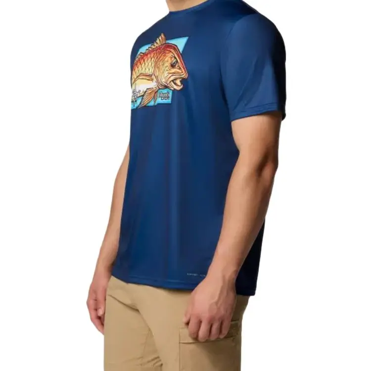 Columbia x Bentley Terminal Tackle PFG™ T-Shirt Men's Dark Blue-2