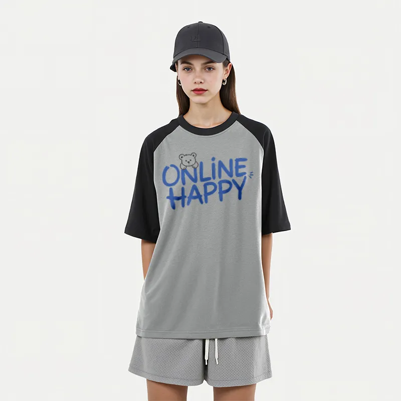 FAIRWHALE Raglan Sleeve T Shirt Women's-14