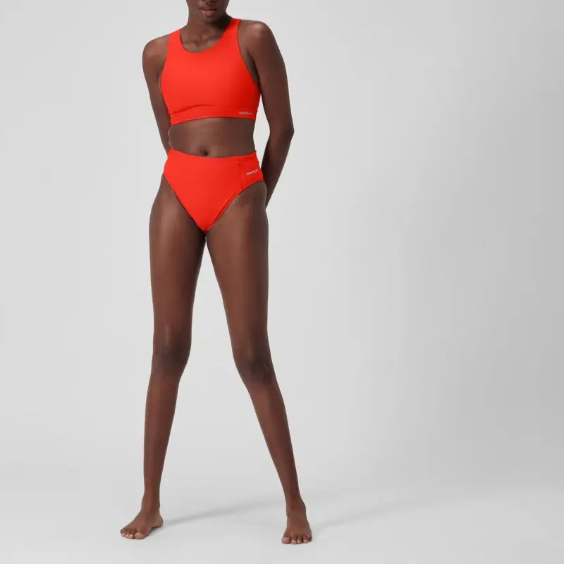 Speedo Bikini Women's Orange Red-3