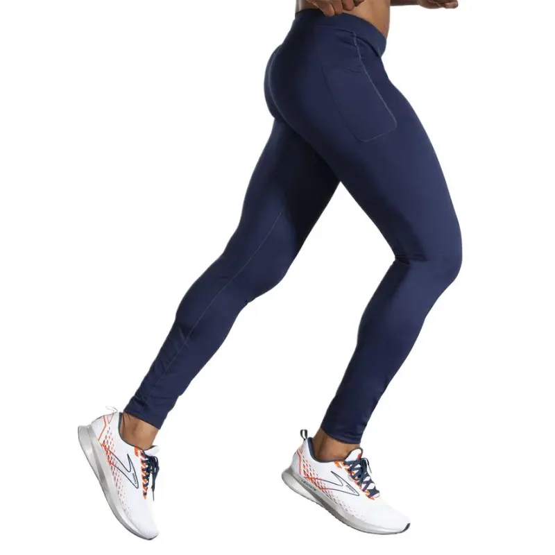 Brooks Sports Pants Men's Marine Blue-3