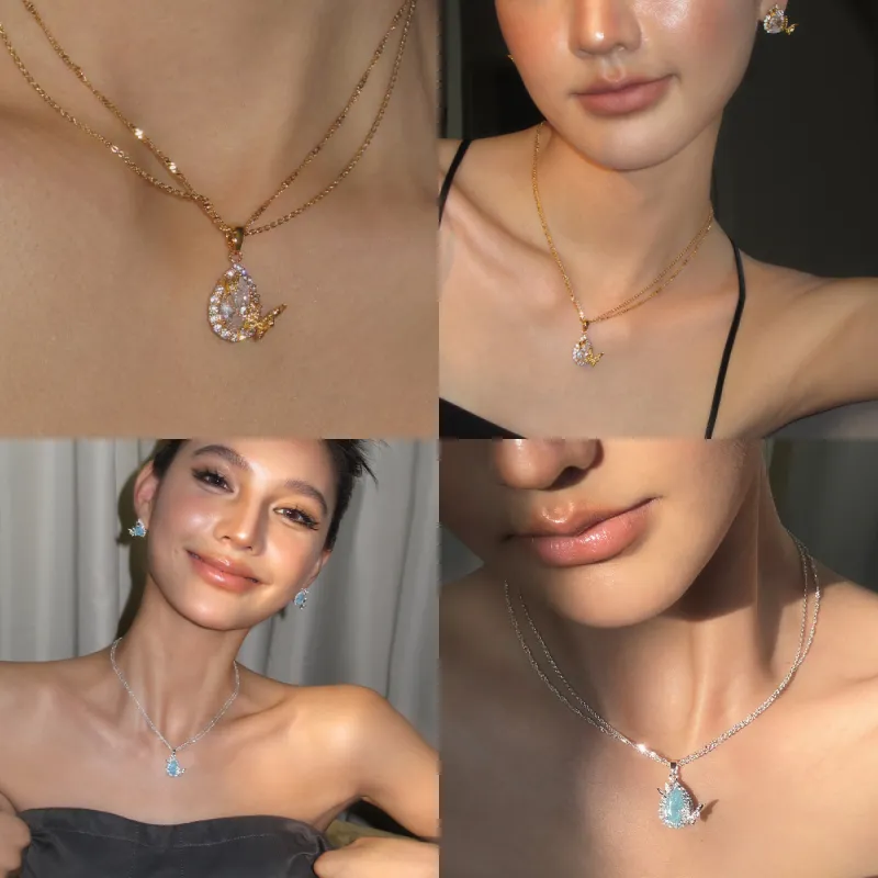 BOONEE ALUS Copper Necklaces Women's-3