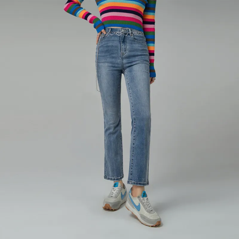 CHUU Flared Pants Jeans Women's-10