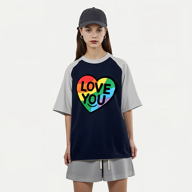 FAIRWHALE Raglan Sleeve T Shirt Women's-10