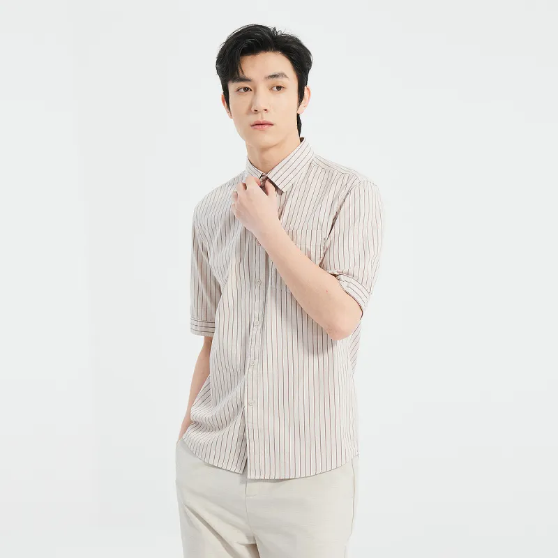 LESS IS MORE Shirts Men Khaki 25XXC3011Y-5