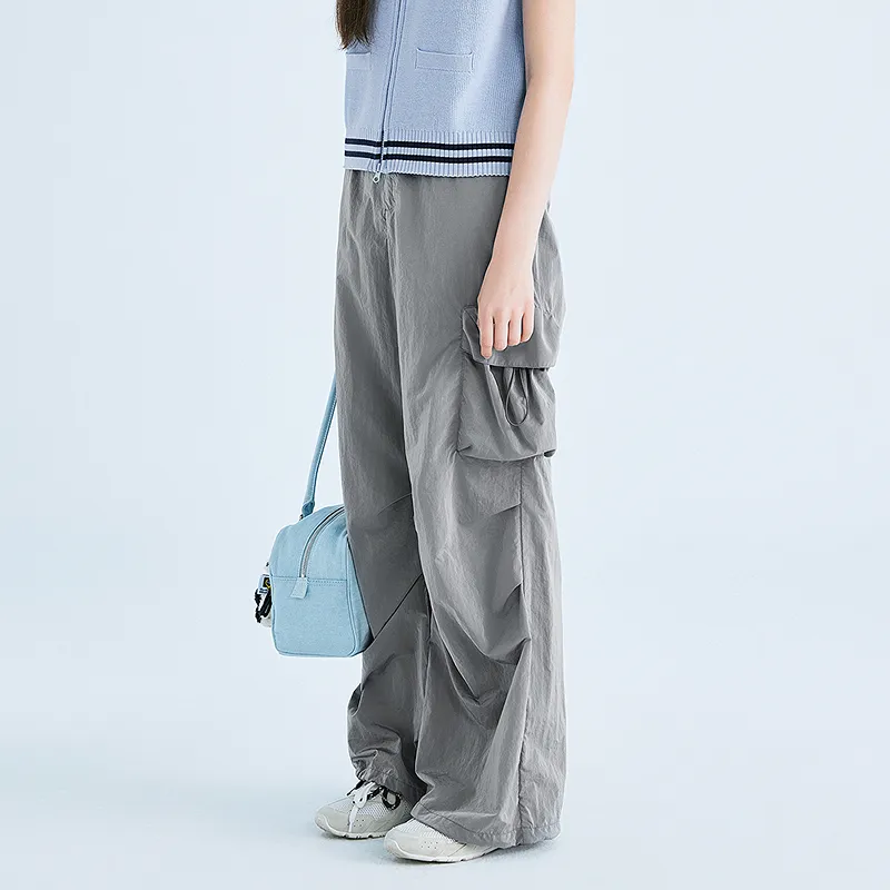 LEDIN Cargo Pants Women's Tin Gray-5