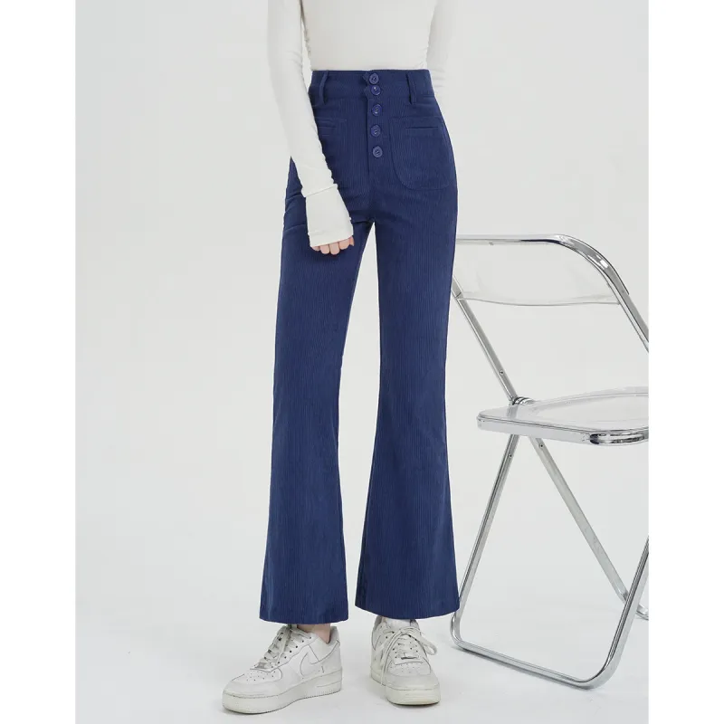 Love Elaine Casual Pants Women's Blue-6