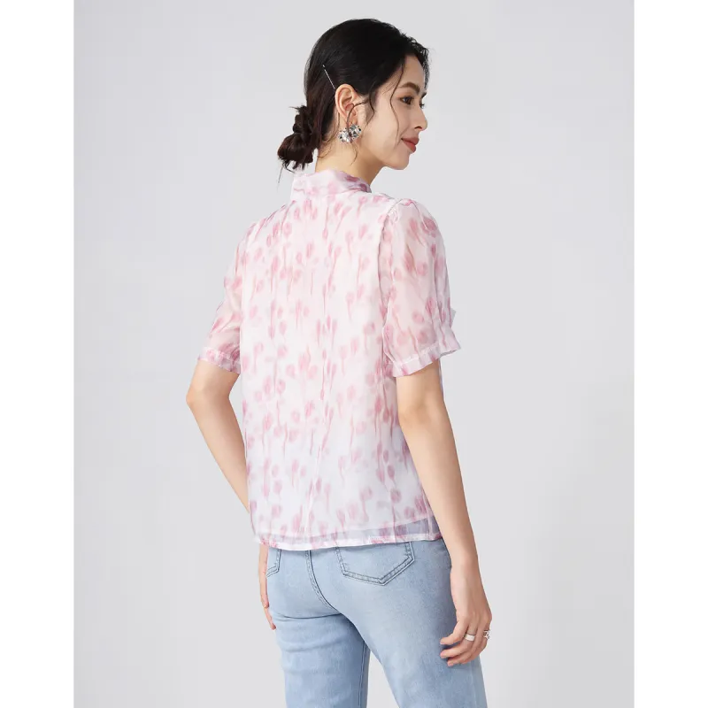 Love Elaine Summer Shirt Loose Fit Women's-0
