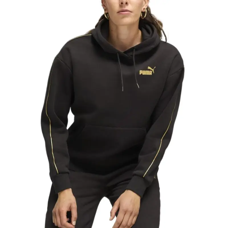 PUMA Essentials+TAPE Sweatshirt Women's Black-2