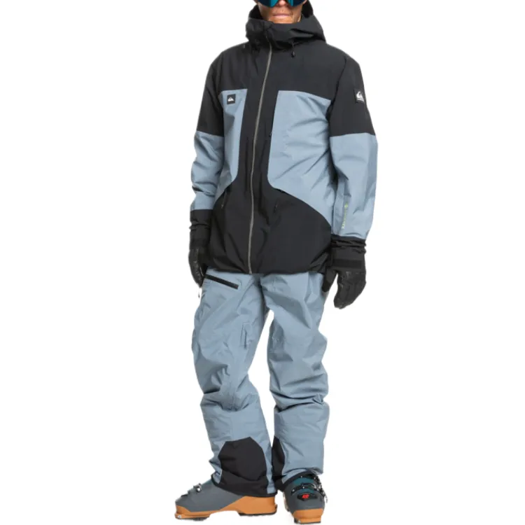 Quiksilver Ski Pants Men's Light Blue-3