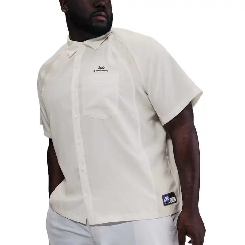 Nike Sb Dri FIT Woven Short Sleeve Bowler Shirt-4