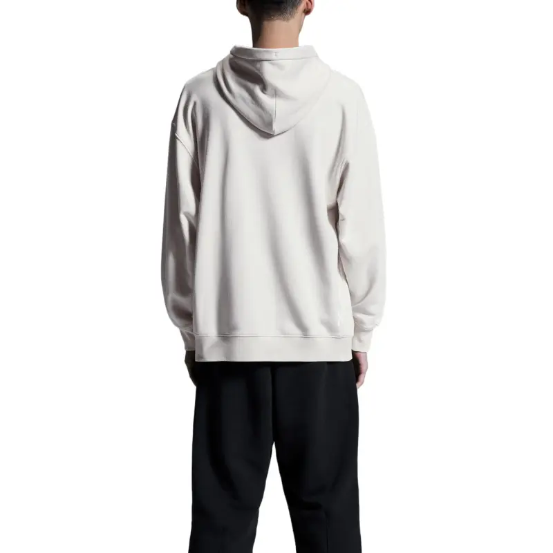 On Club Hoodie Sweatshirt Unisex Silver-1